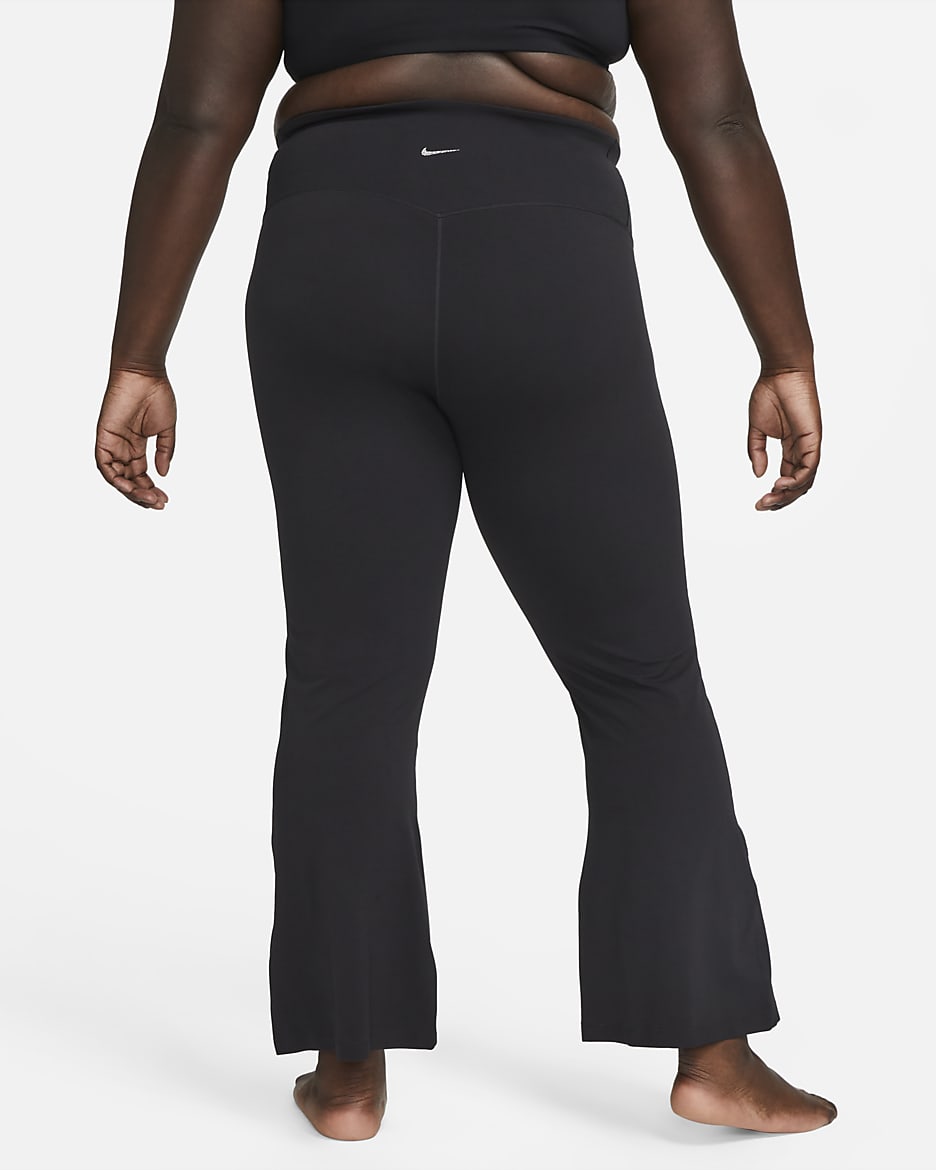 Nike Yoga Dri FIT Luxe Women s Flared Pants Plus Size Nike